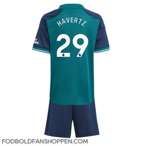 Arsenal Kai Havertz #29 Tredjetrøje Børn 2023-24 Kortærmet (+ Korte bukser)